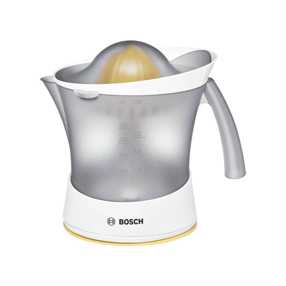 Bosch Citrus Juicer 25 Watt 800 ml White MCP3500N. Bosch Citrus Juicer 25 Watt 800 ml White MCP3500N.